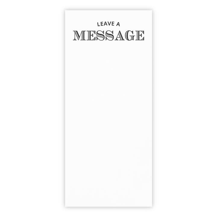 Santa Barbara Design Studio by Creative Brands - Wholesale Notepad - Notepaper in Acrylic Tray - Leave A Message1