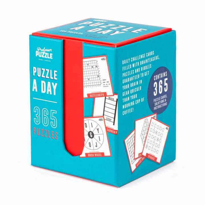 Professor Puzzle USA, Inc. - Wholesale Puzzle - Adult - Puzzle a Day 365 Brain Puzzles