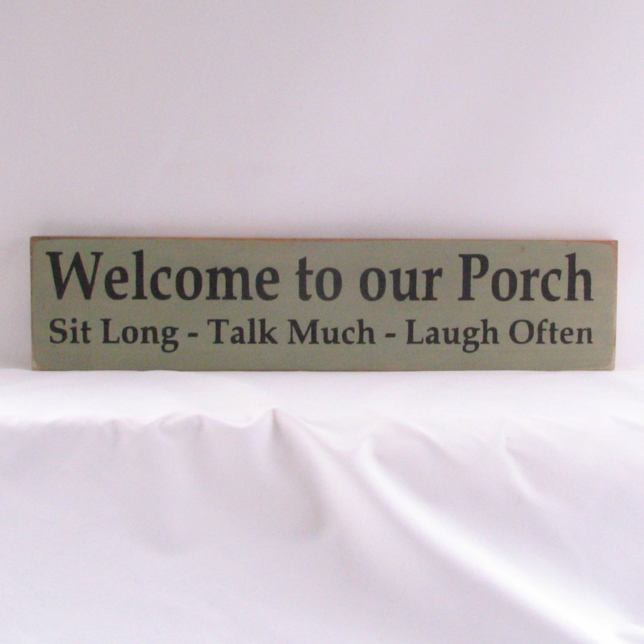 New Direction Crafters - Vendita all'ingrosso Cartelli - Cartello in legno Welcome to our Porch, Welcome to our Porch Distr5