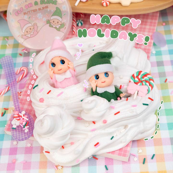 Kawaii Slime Company - Wholesale Putty/slime – Child - Elf on a Slime Butter Signature Dome™ Slime (4pcs/case)4