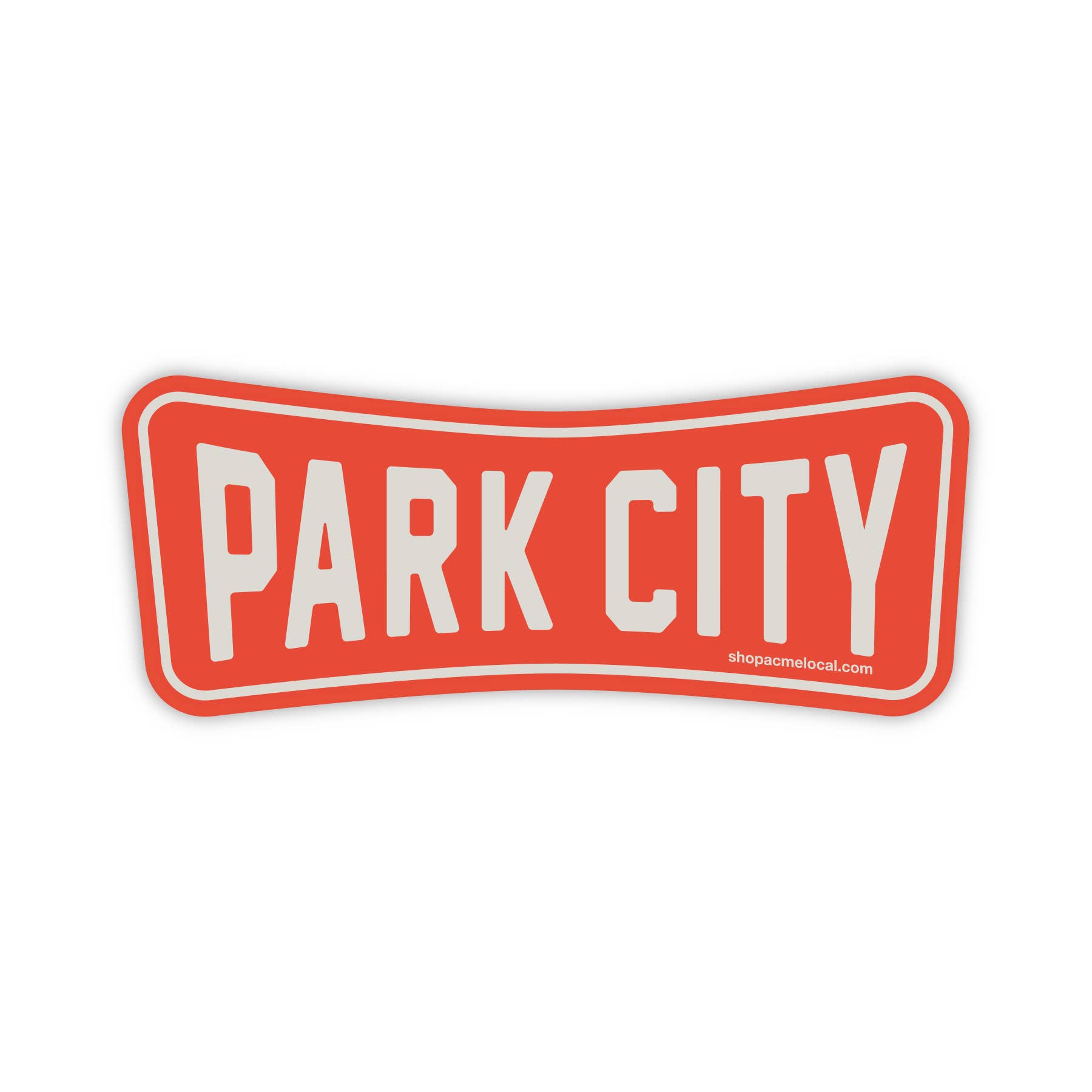 Acme Local - Vente Autocollant - Autocollant rétro personnalisable pour le bord de la route1