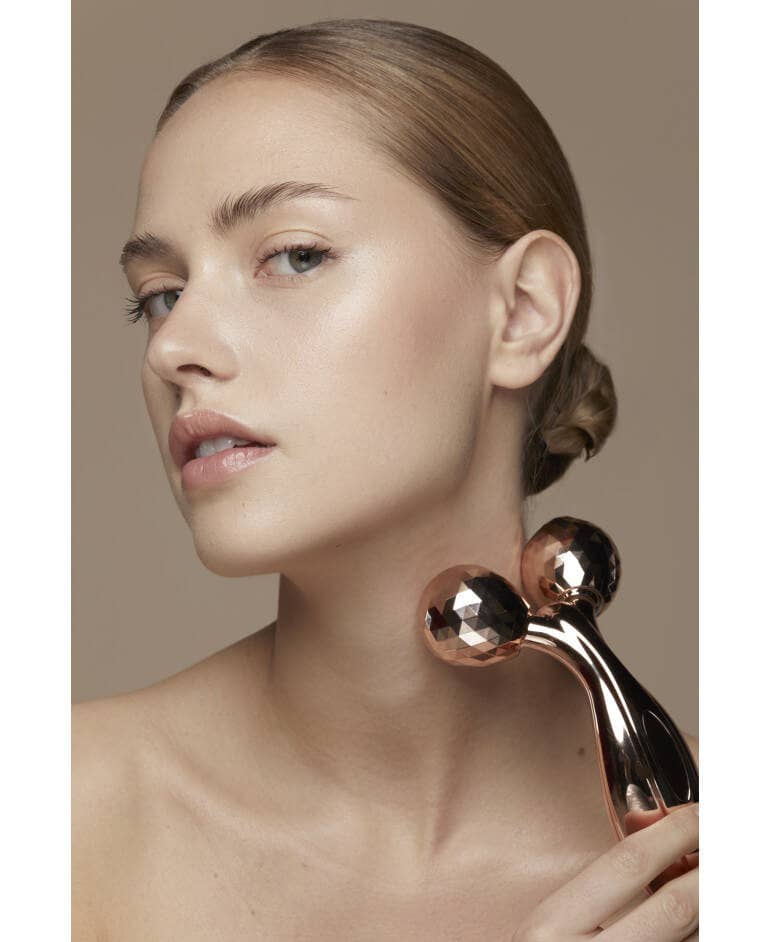 GOLD Face Massager 2 Balls for wholesale on Faire0