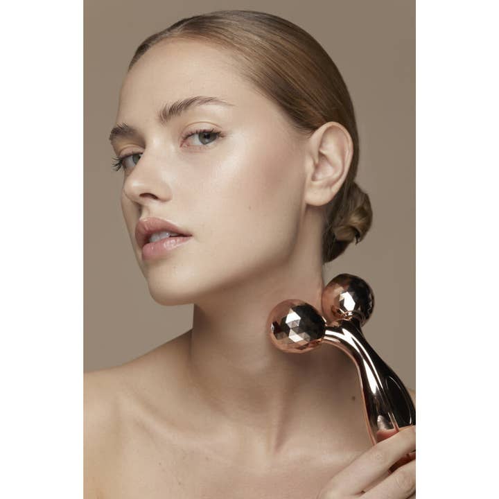 GOLD Face Massager 2 Balls for wholesale on Faire