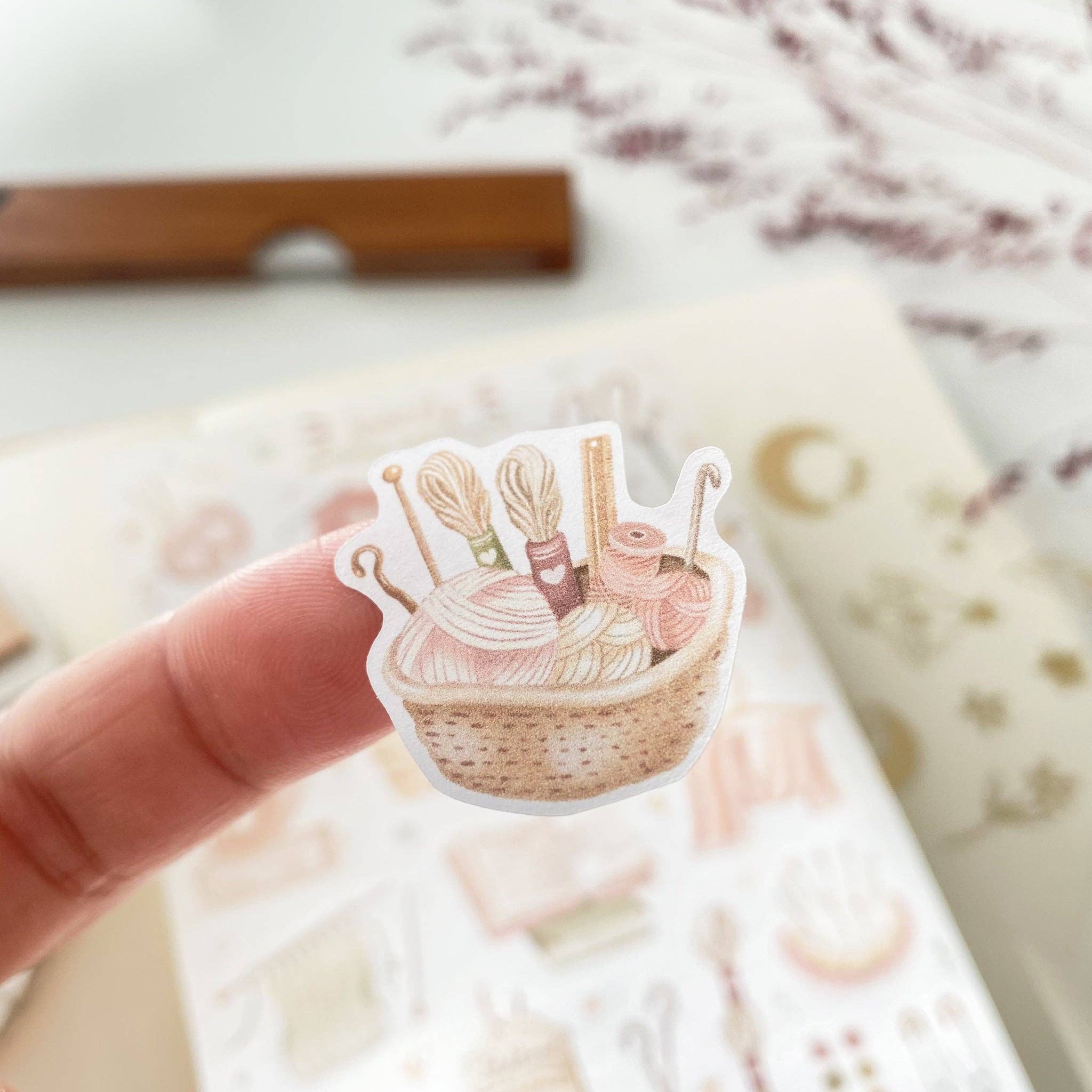 Lettoon - Wholesale Sticker - Sticker Sheet - Knitting & Crochet4