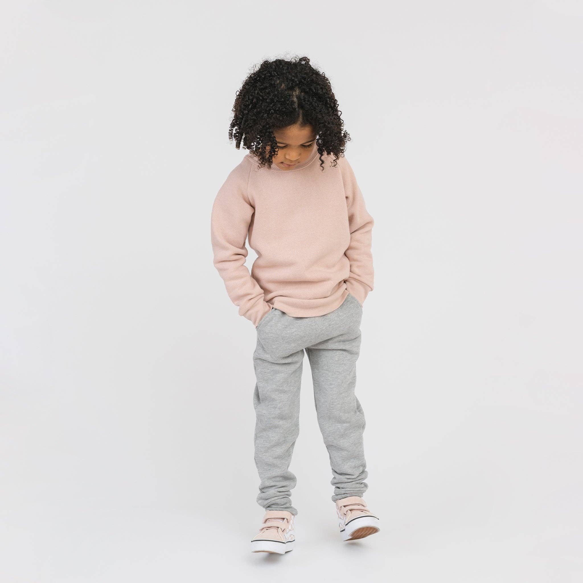 mini mioche collective inc. - Wholesale Lounge Sweatpants/Joggers - Kids - Premium GOTS-Certified Organic Plush Skinny Sweats9