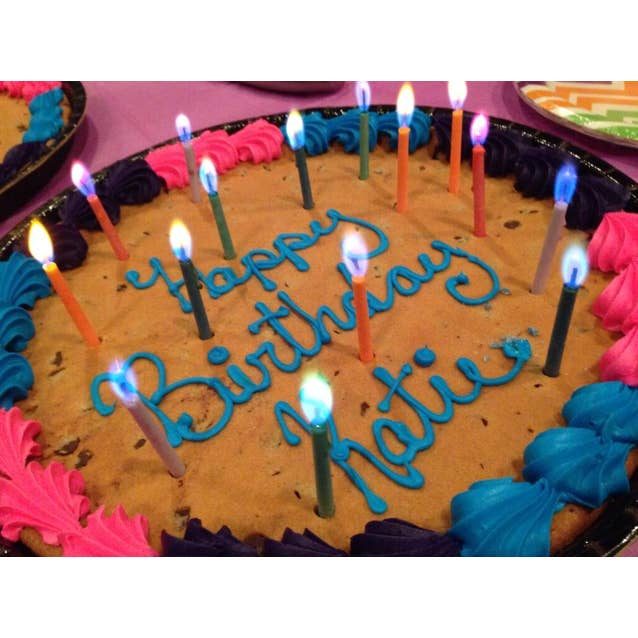 JII - Wholesale Cake Candle - Colorflame Birthday Candles in 26 Piece Counter Display25