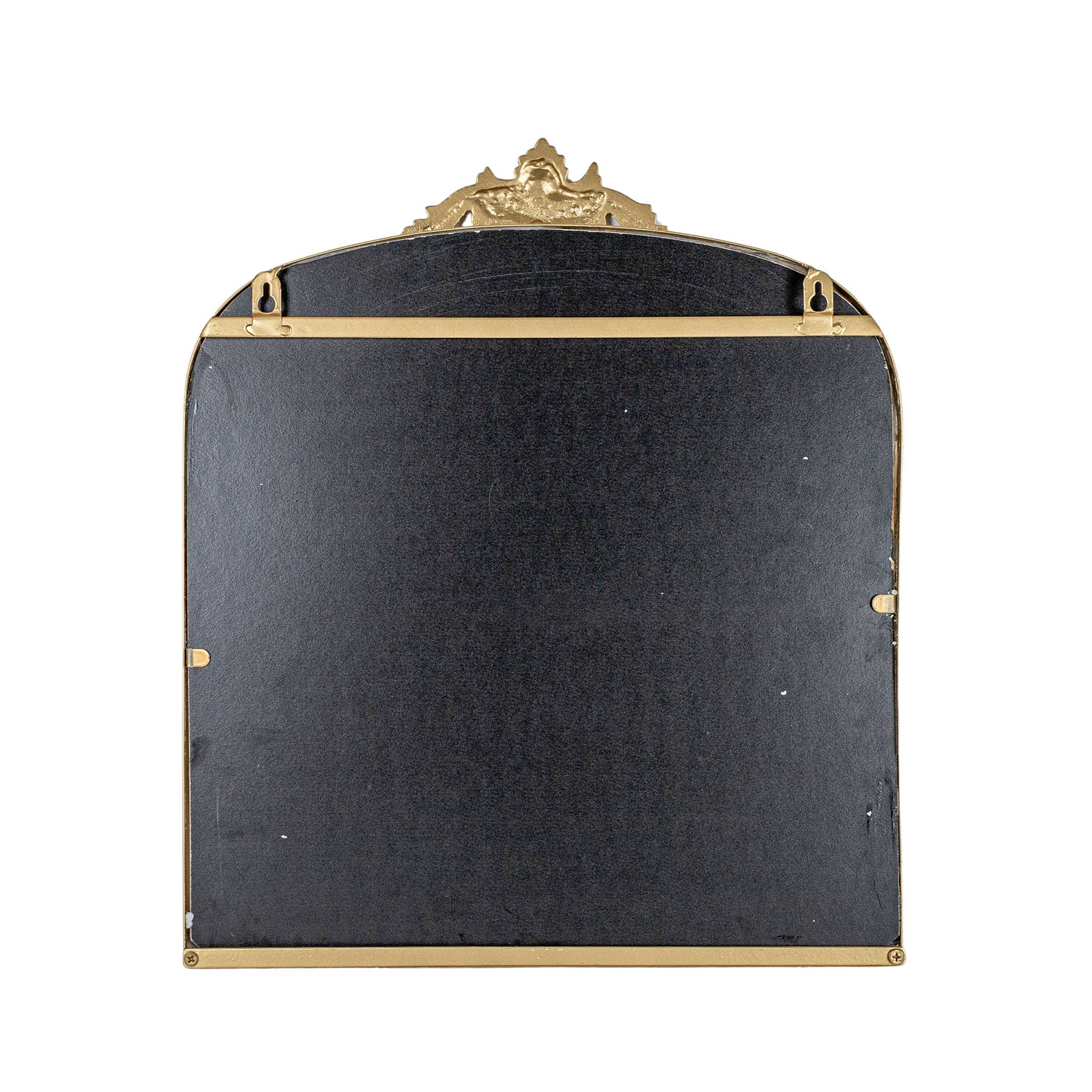 Foreside Home & Garden - Wholesale Wall Mirror - Aria Antique Vintage Brass Wall Mirror Metal5