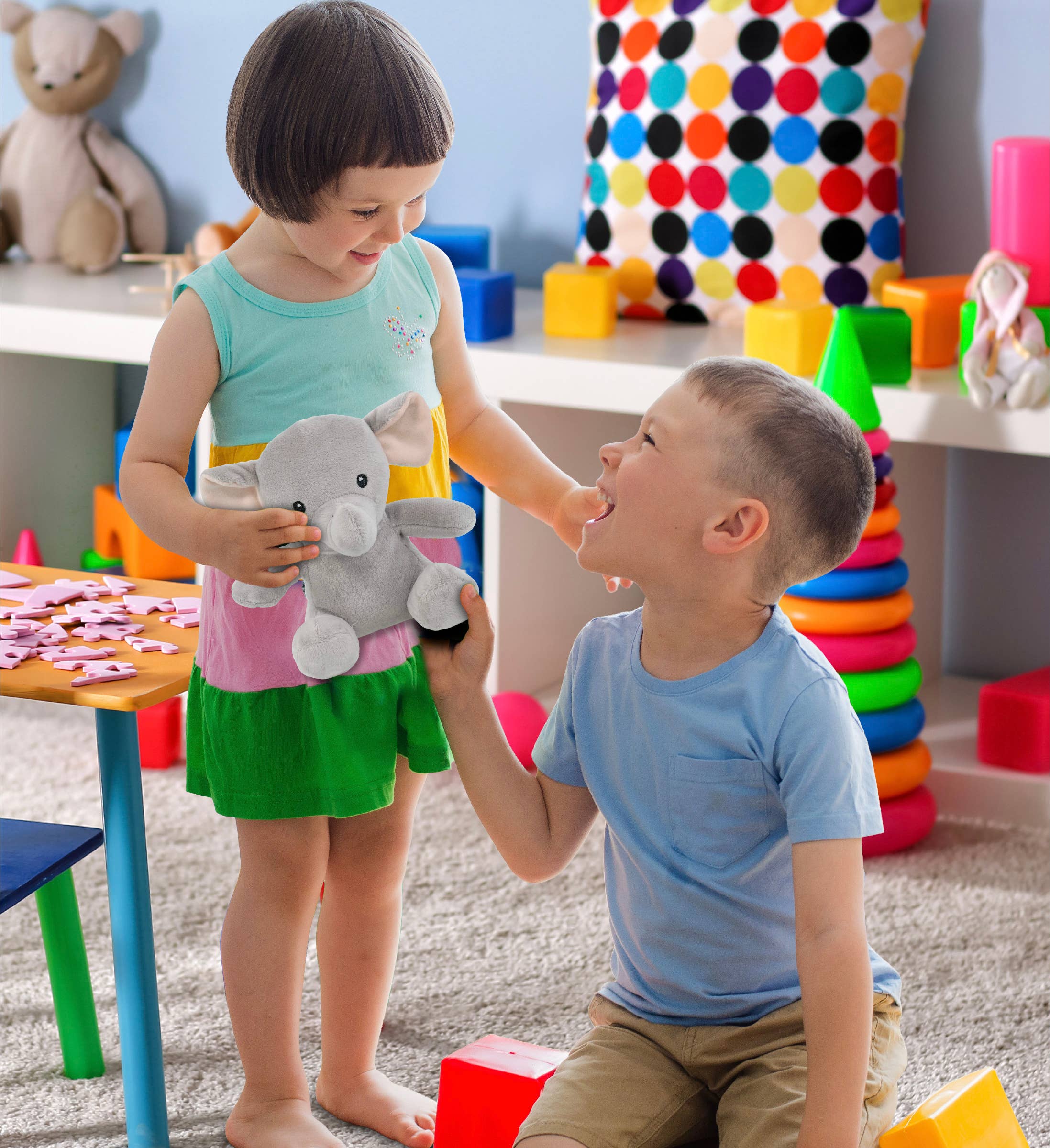 Cota Global - Wholesale Stuffed/Plush Toy - Kids & Baby - 6" Plush - Elephant5