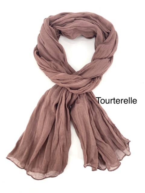 Maison Unik Accessoires - Wholesale Scarf - Unisex - Plain Cheche Scarf 100% Cotton - Unisex - 54 colors24