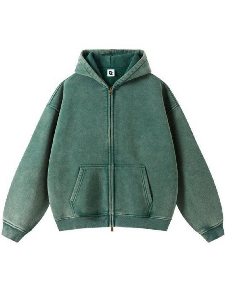 CZ Basics - Wholesale Hoodie - Men's - Vintage Dyed Oversized Hoodie
