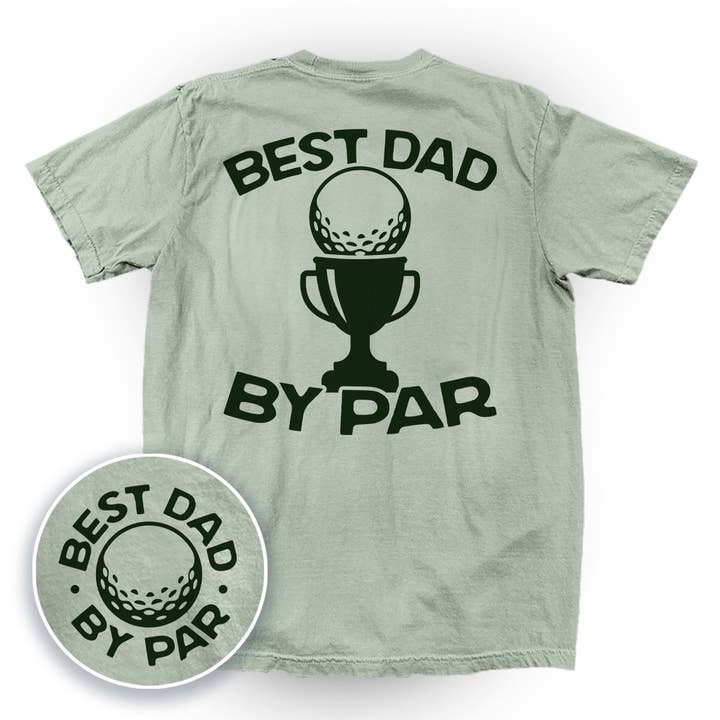 Meilleur Papa Par (Impression au Dos) pour la vente par Let's Get This Thread