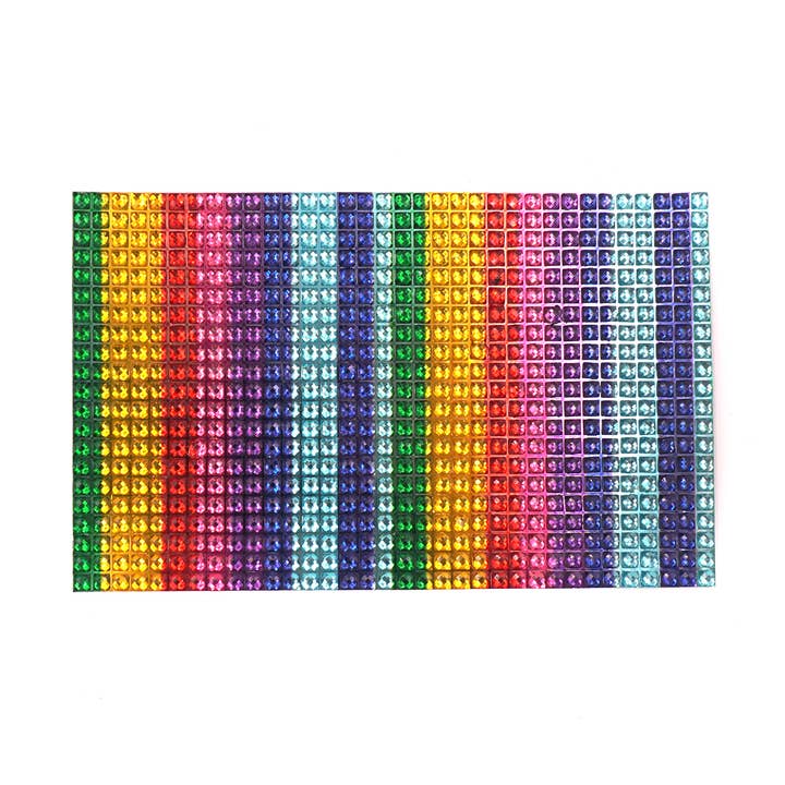 Adhesivos de piedra, arcoíris, 1 para venta al por mayor de Angels Craft