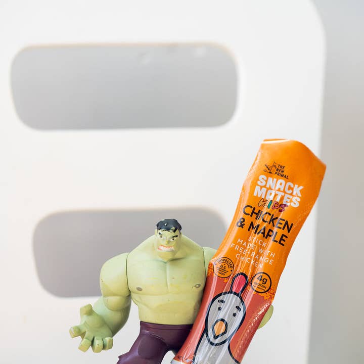 New Primal - Wholesale Jerky - Snack Mates Chicken & Maple Mini Meat Sticks (5ct.)5