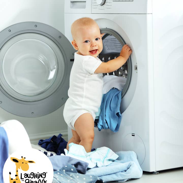 Lachende giraffe babyromper van katoen voor baby's - Blanks DIY voor wholesale door Laughing Giraffe