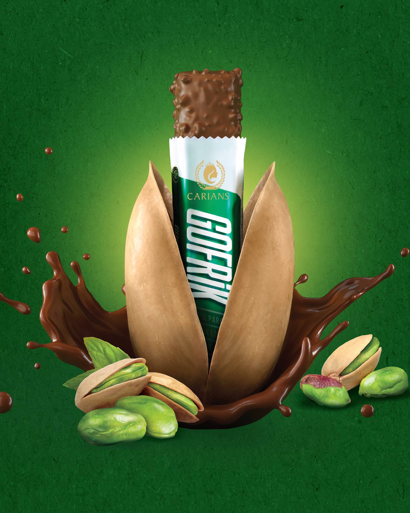 Carian's Bistro Chocolates - Wholesale Chocolate Box - Dubai Chocolate Waffers Bite Size Party Box  - 10 Pieces1