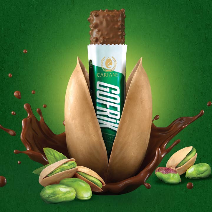 Carian's Bistro Chocolates - Wholesale Chocolate Box - Dubai Chocolate Waffers Bite Size Party Box - 10 Pieces1