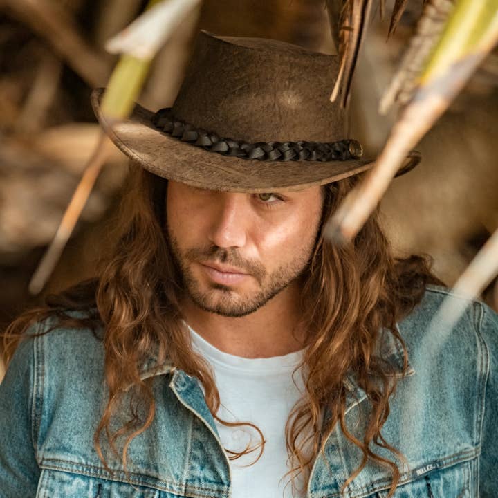 Jacaru Australia - Wholesale Cowboy Hat - Unisex - Jacaru 1172 Kangaroo Hat Stonewash