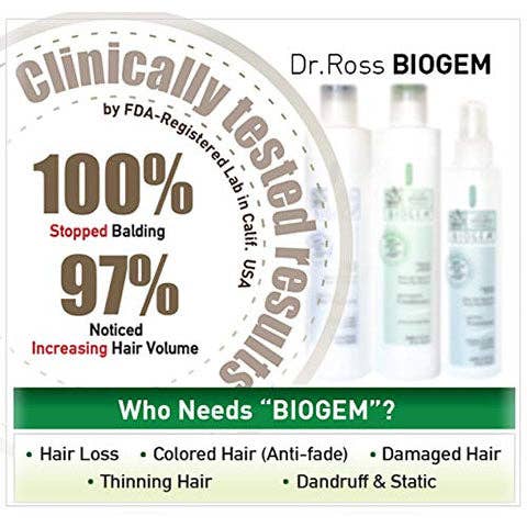 Palace Beauty Galleria - Wholesale Hair Shampoo - BIOGEM pH-Balanced Revitalizing Shampoo For Oily Hair - 355m