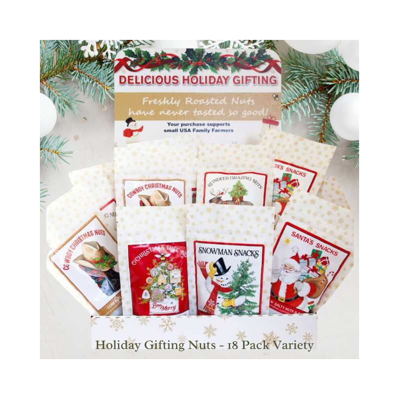 Maisie Jane’s - Wholesale Nuts - Gifting Snacking Nuts - 18 ct. Variety / Display Box1