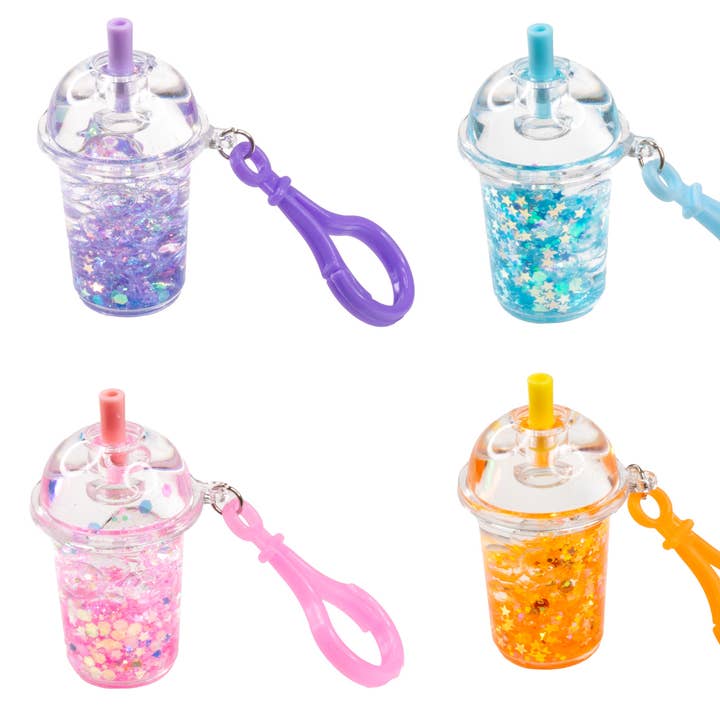 Geddes - Wholesale Keychain - Kids - BOBA TEA SHIMMER SHAKE BACKPACK BUDDY 24/DSP