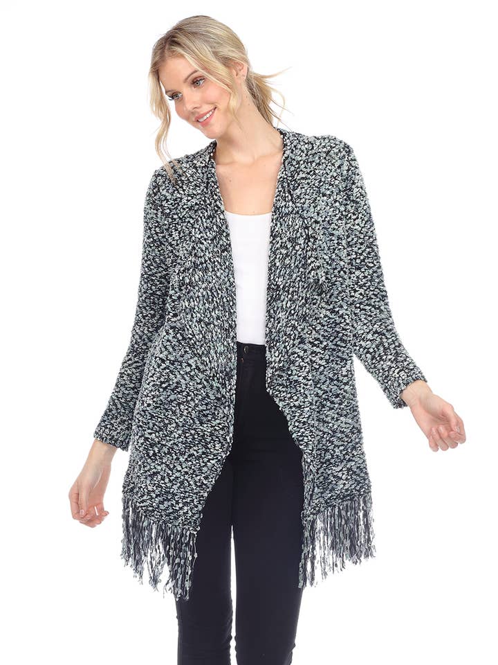 Cardigan long Shaggy pour la vente par The Collection Royal / Royal Handicrafts