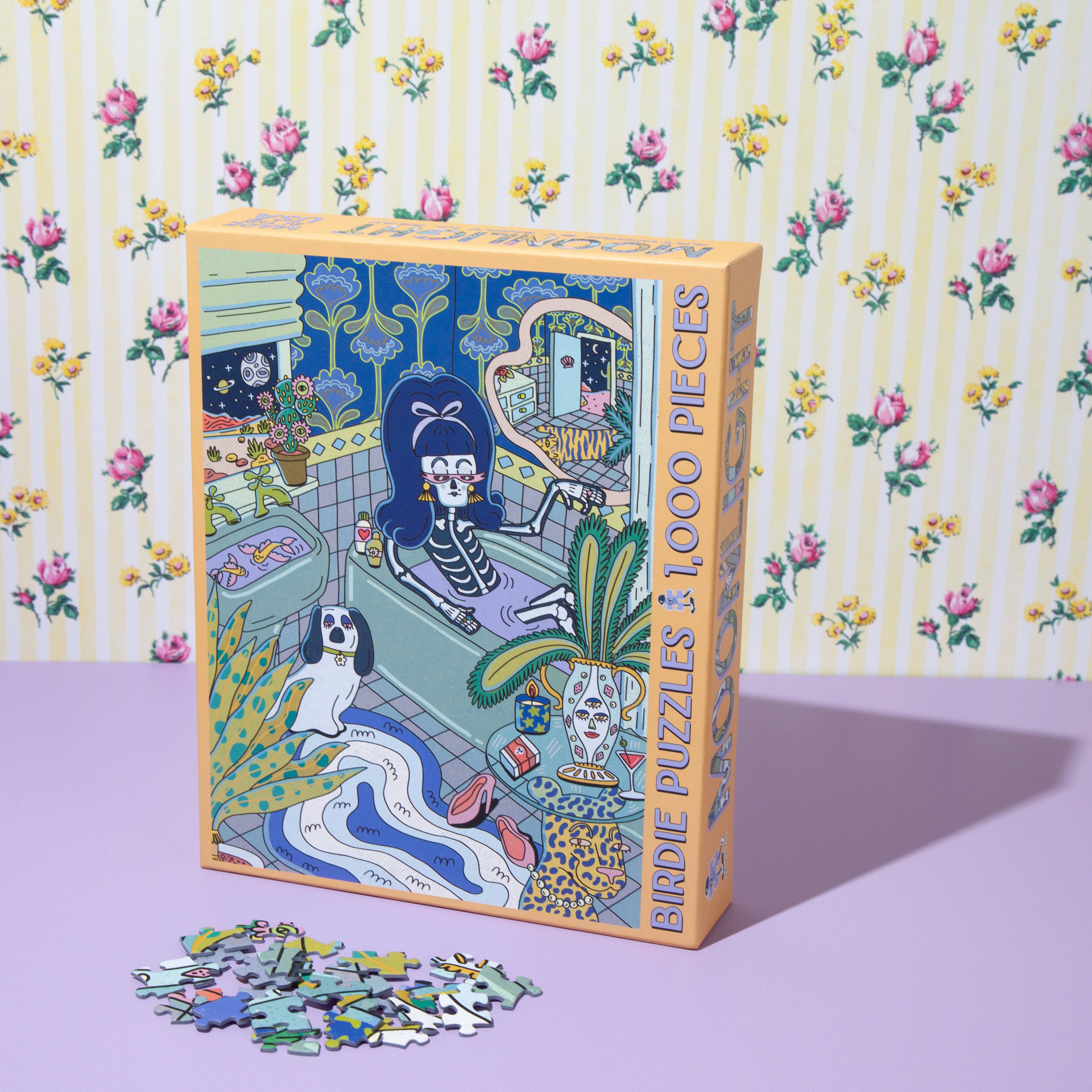 Birdie Puzzles - Wholesale Puzzel - Volwassene - Moonlight | Legpuzzel van 1.000 stukjes6