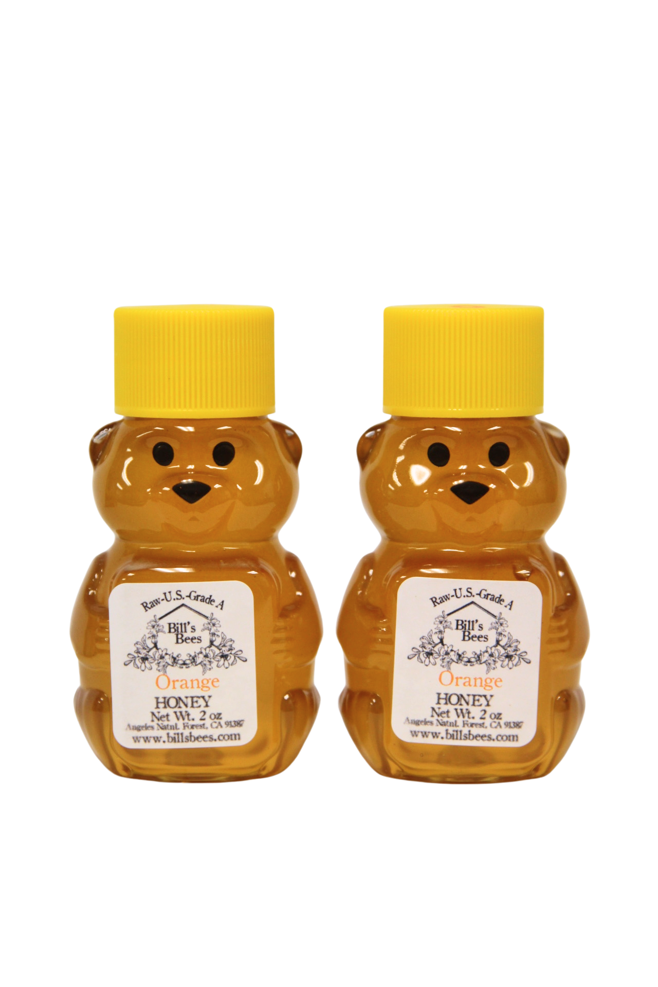 Bill's Bees - Wholesale Honey - 2 oz Orange Blossom Raw Honey1