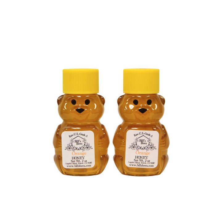 Bill's Bees - Wholesale Honey - 2 oz Orange Blossom Raw Honey1
