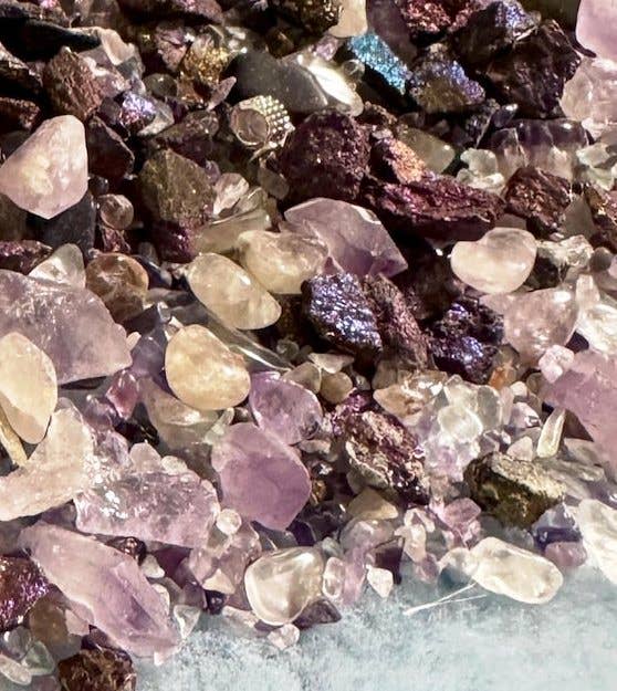 Elf Kendal Hippies - Wholesale Spiritual Stone/Crystal - Crystals confetti Christmas fairyland stones 20g bag of gems22