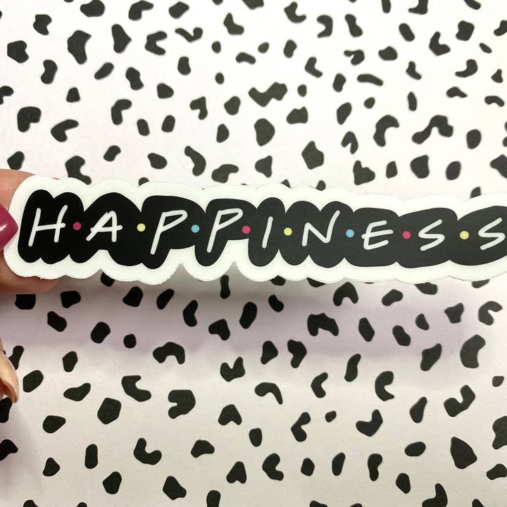 Happiness Friends Vinyl Sticker for wholesale by Michaela Shailene LLC