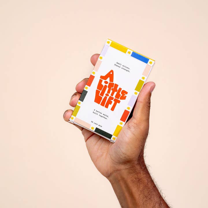 A Little Lift | Social Action & Community Care Card Deck for wholesale by A Little Lift