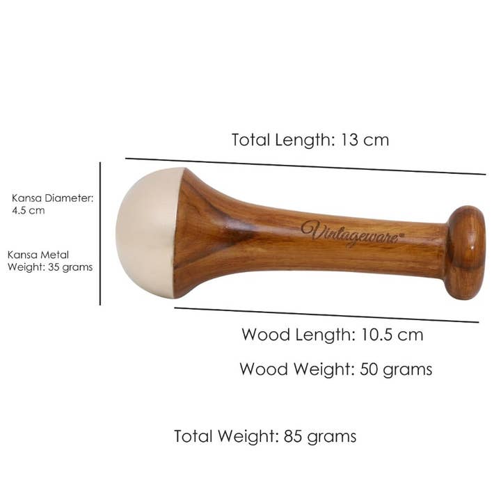 Herbal Edge - Wholesale Face/Beauty Roller - Kansa Wands (Ayurvedic Face Massager)2