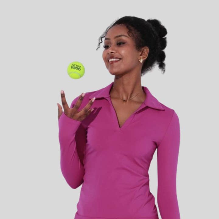 Polo collar quick-dry tennis golf sports dress for wholesale by Sodalemon