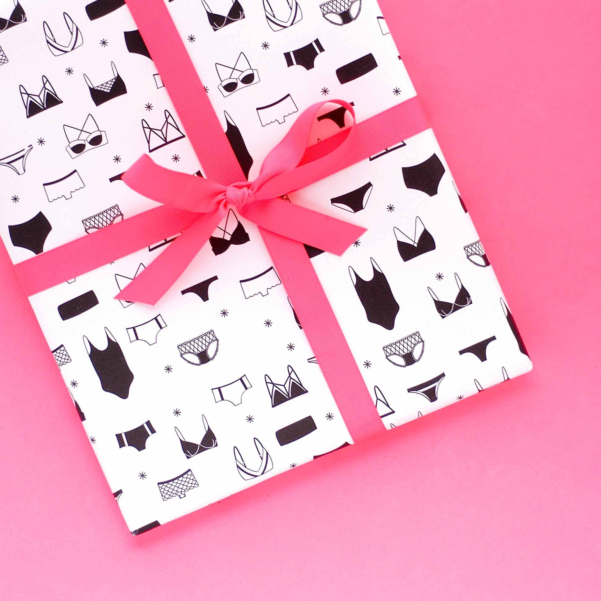 KB Paperie - Wholesale Flat Wrap - Underwear Wrap - Single Sheet1