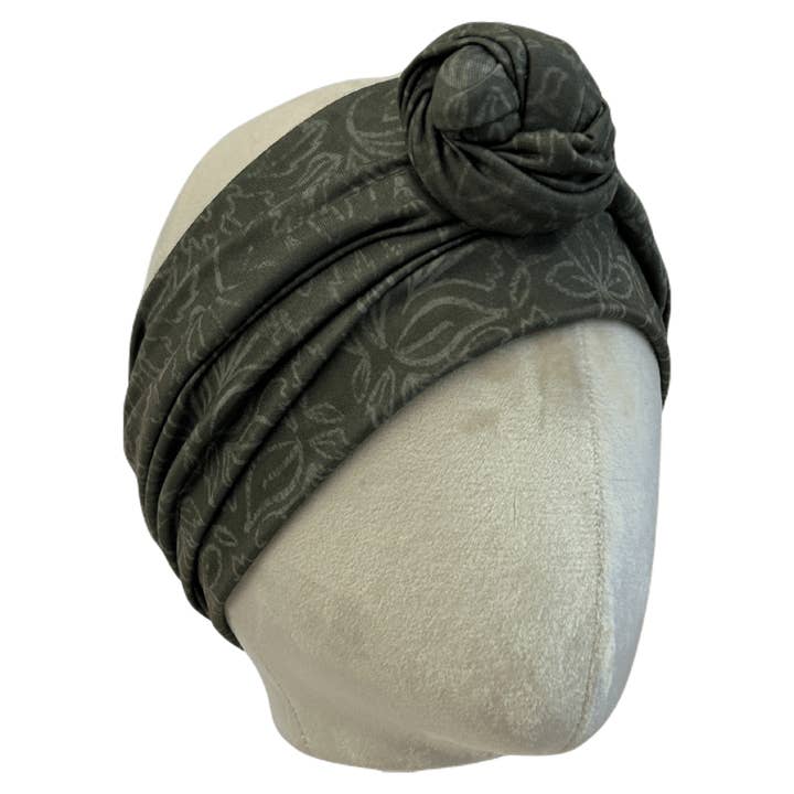 Faixa de Cabelo Uno Moss Wrap por atacado de The Sassy Olive Handmade Headbands