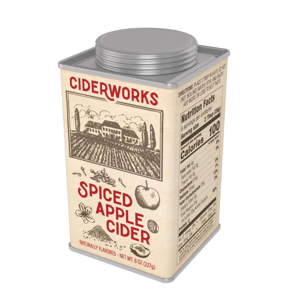 McSteven's - Wholesale Apple Cider - Ciderworks Spiced Red Apple Cider Mix (8oz Tins)11