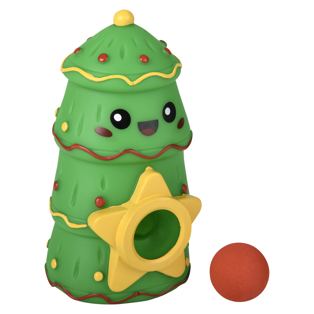 The Toy Network - Wholesale Classic Toy - Kids - CHRISTMAS TREE FOAM BALL BLASTER 5.5"2