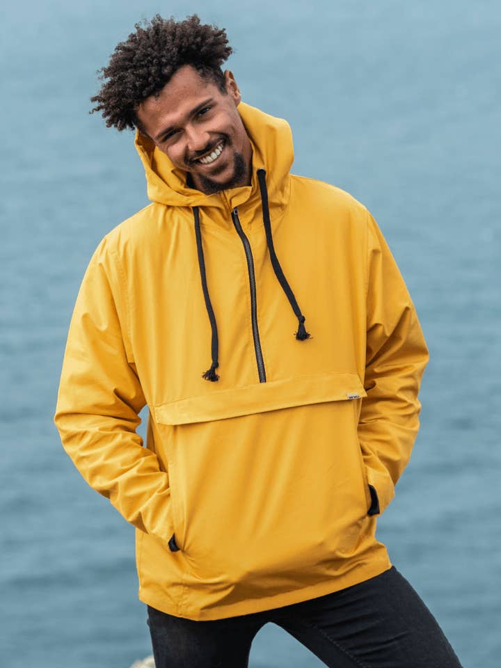 Rapanui Clothing – wholesale Raincoat – Men's – Men's Fulmar Water-Repellent Smock5