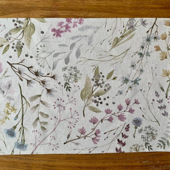 Hortensias Home - Wholesale Placemat - Placemat 30x 43cm, Linen-Cotton Mix, Printed | Aitanaa