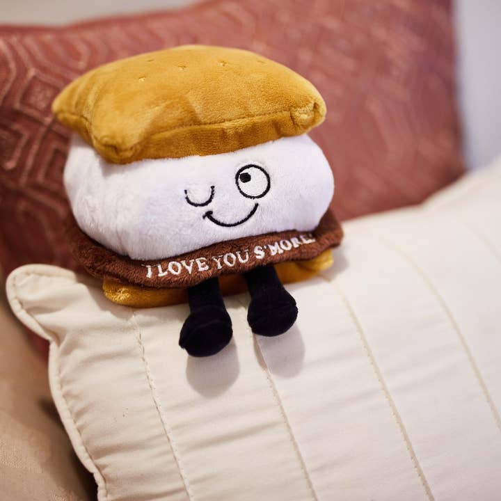 Punchkins - Wholesale Stuffed/Plush Toy - Kids & Baby - Cute S'Mores Plushie Soft Cuddly Perfect For Gifting Toy