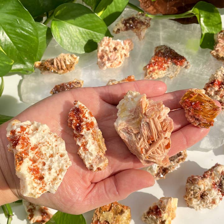 Rock Paradise - Wholesale Spiritual Stone/Crystal - Crystal Natural Vanadinite Raw Specimen - Spiritual Stone