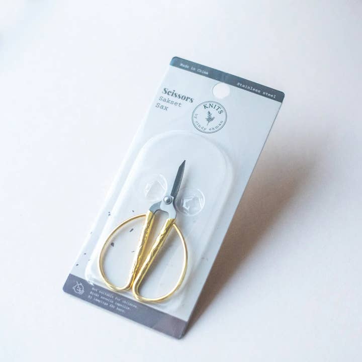 KNITS by ce AB - Wholesale Scissors - Gyllene sax1
