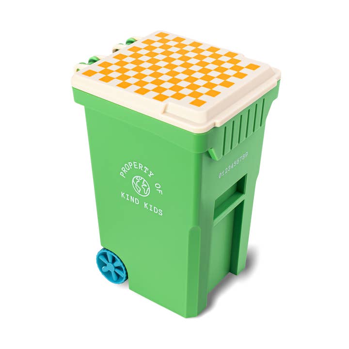 Green Trash Can for wholesale by The Good Hood Co.