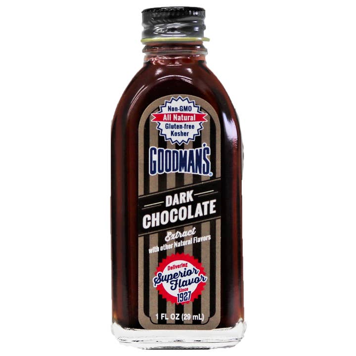 Goodman's - Wholesale Vanilla/Fruit Extract - Goodman's Dark Chocolate Extract 1oz