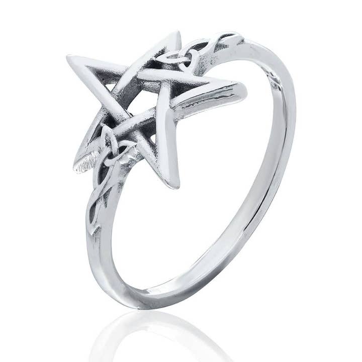Kheops International - Wholesale Cocktail/Statement Ring - Celtic Night - Pentacle Ring