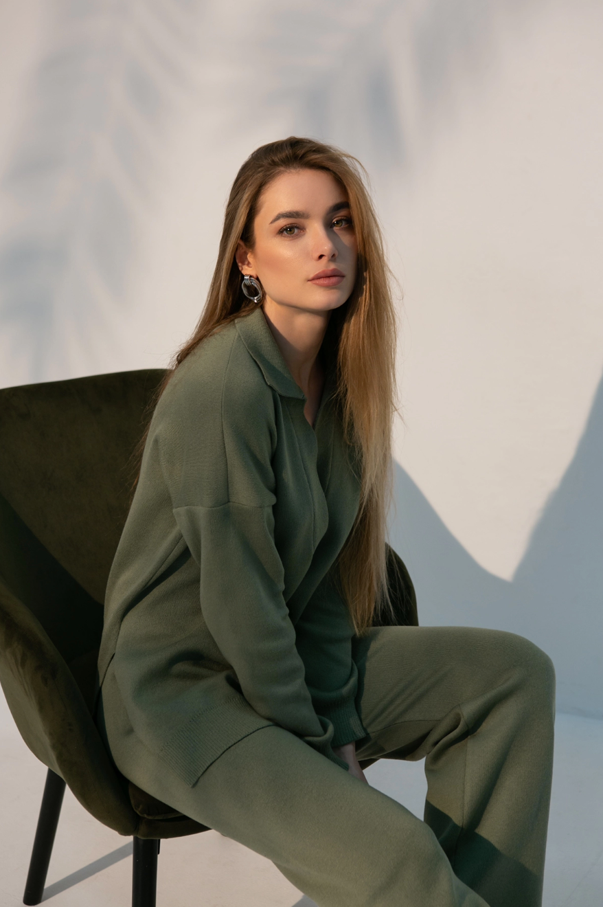 Nenya Fashion Limited - Wholesale Knit Sweater - Women's - Pollo Collar Detail Oversized Jumper4