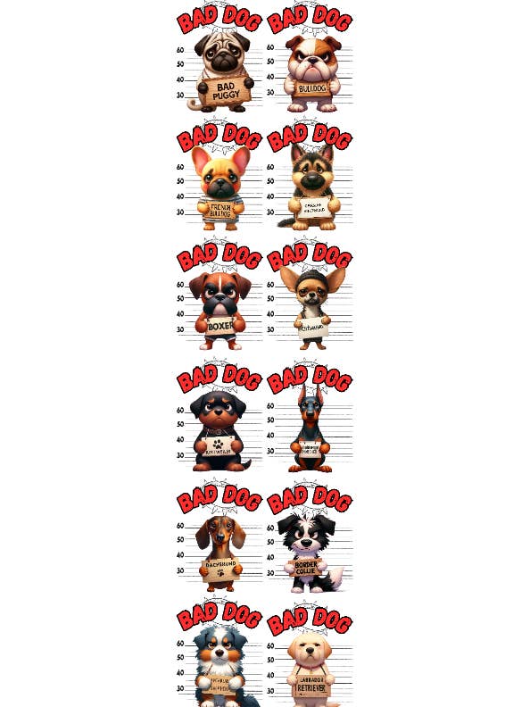 Bad Dogs for wholesale by Inkie