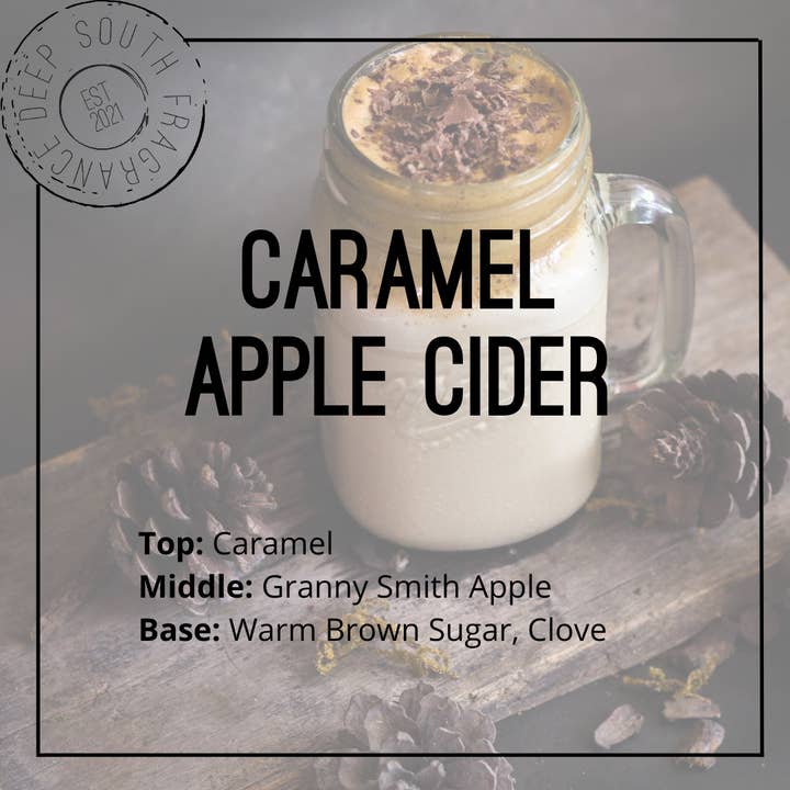 Deep South Fragrance - Wholesale Fragrance Oil - Caramel Apple Cider Fragrance Oil