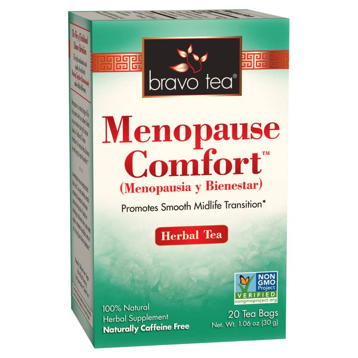 Menopause Comfort Herbal Tea for wholesale by Bravo Tea