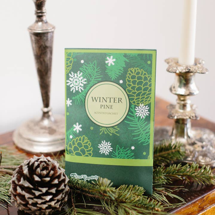 Floral Simplicity - Wholesale Sachet - Winter Pine Sachet3
